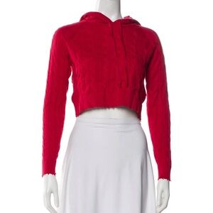 Minnie Rose Crew neck sweater with Hood